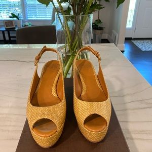 Tory Burch Wedge Sandal with Open Toe